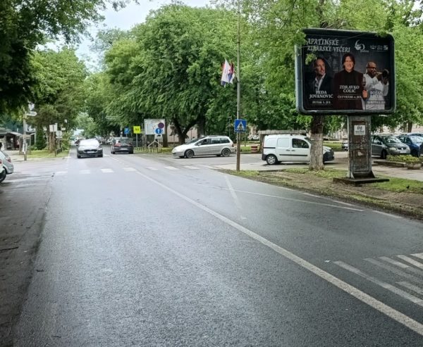 Odzaci Bilbordi centar grada SystemBilbordi sirom srbije