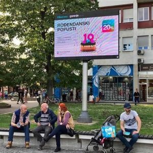 Kraljevo Led Bilbord Centar KV LED 01