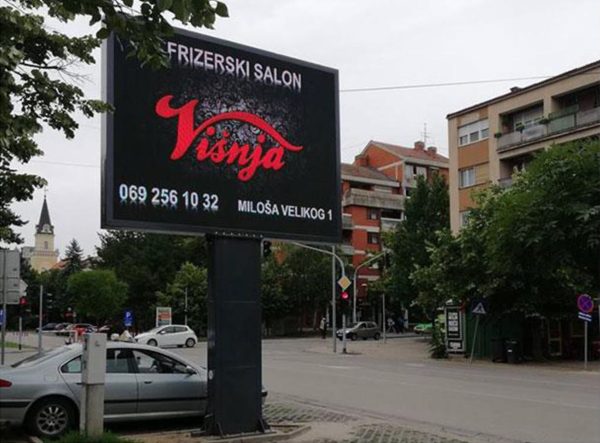 Kikinda Led Bilbordi System bilbordi