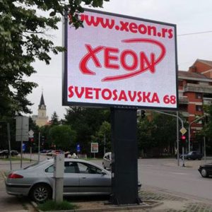 Kikinda Led ekran System bilbordi